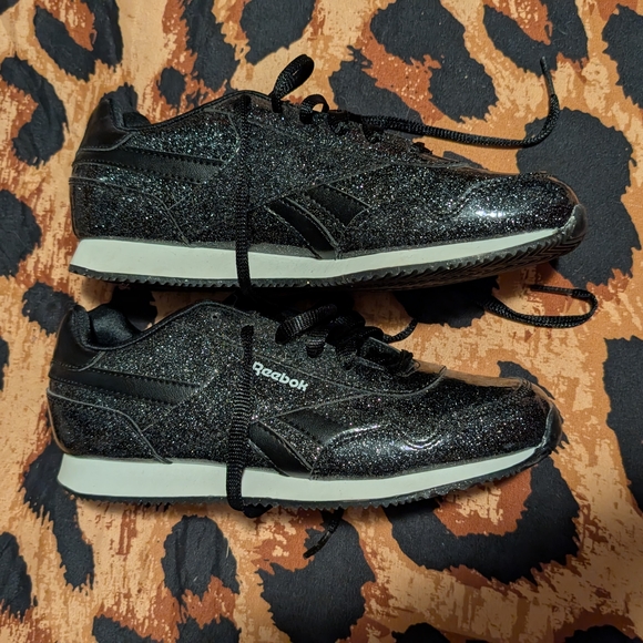 Reebok Shoes - Reebok Kids Sparkly Black Sneakers